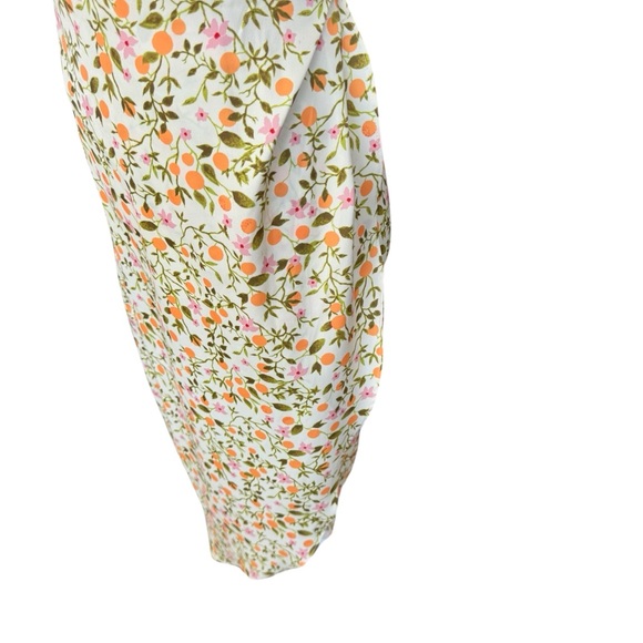 URBAN OUTFITTERS Floral Midi Skirt with High Slit Size SP - Picture 4 of 14
